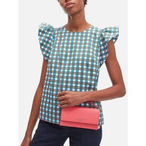 New Kate Spade Roulette Top-handle Crossbody Peach Melba with Dust Bag